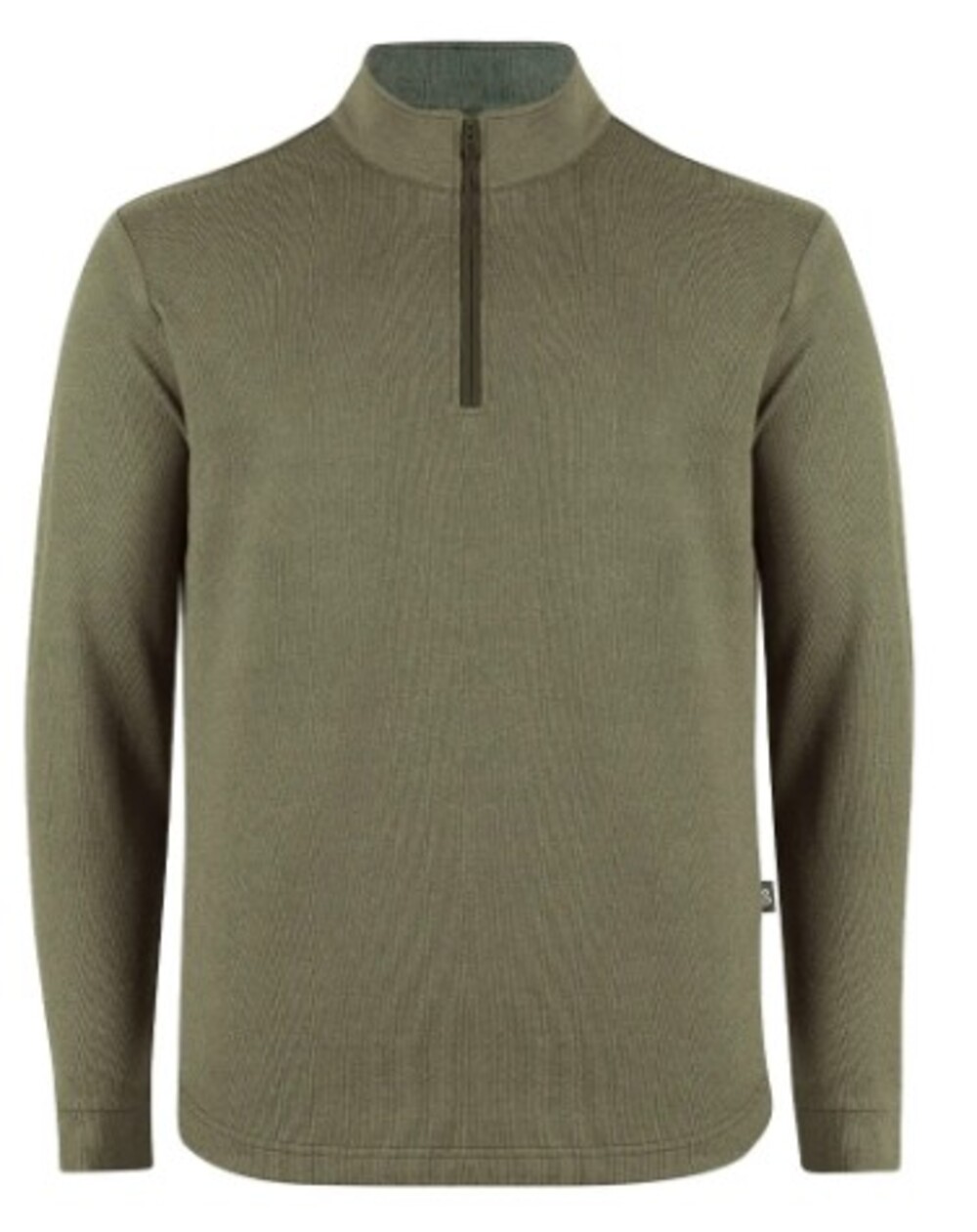 Swannies Golf Premium Olive Green Quarter Zip Long Sleeve Pullover XXL